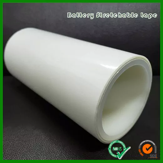 White Battery Stretchable Tape,iphone battery adhesive tape Roll supply