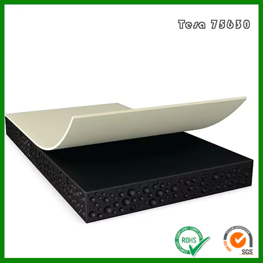 Tesa75630 Foam adhesive tape,Tesa 75630 d/s black flexible acrylic foam tape