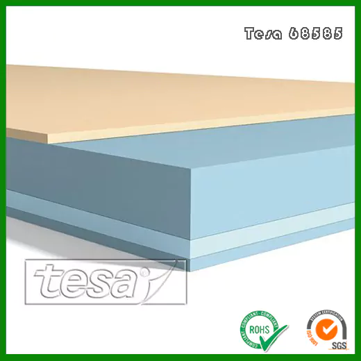 Tesa68585 PET tape with different viscosity on both sides,Tesa68585 easy to rework tape