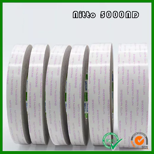 Nitto 5000ND can repeatedly bond double-sided tape of nonwovens substrate _ Nitto no.5000ND