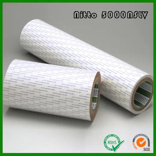 Nitto 5000NSLV low VOC non-woven double-sided tape _ Nitto no.5000nslv good softness tape